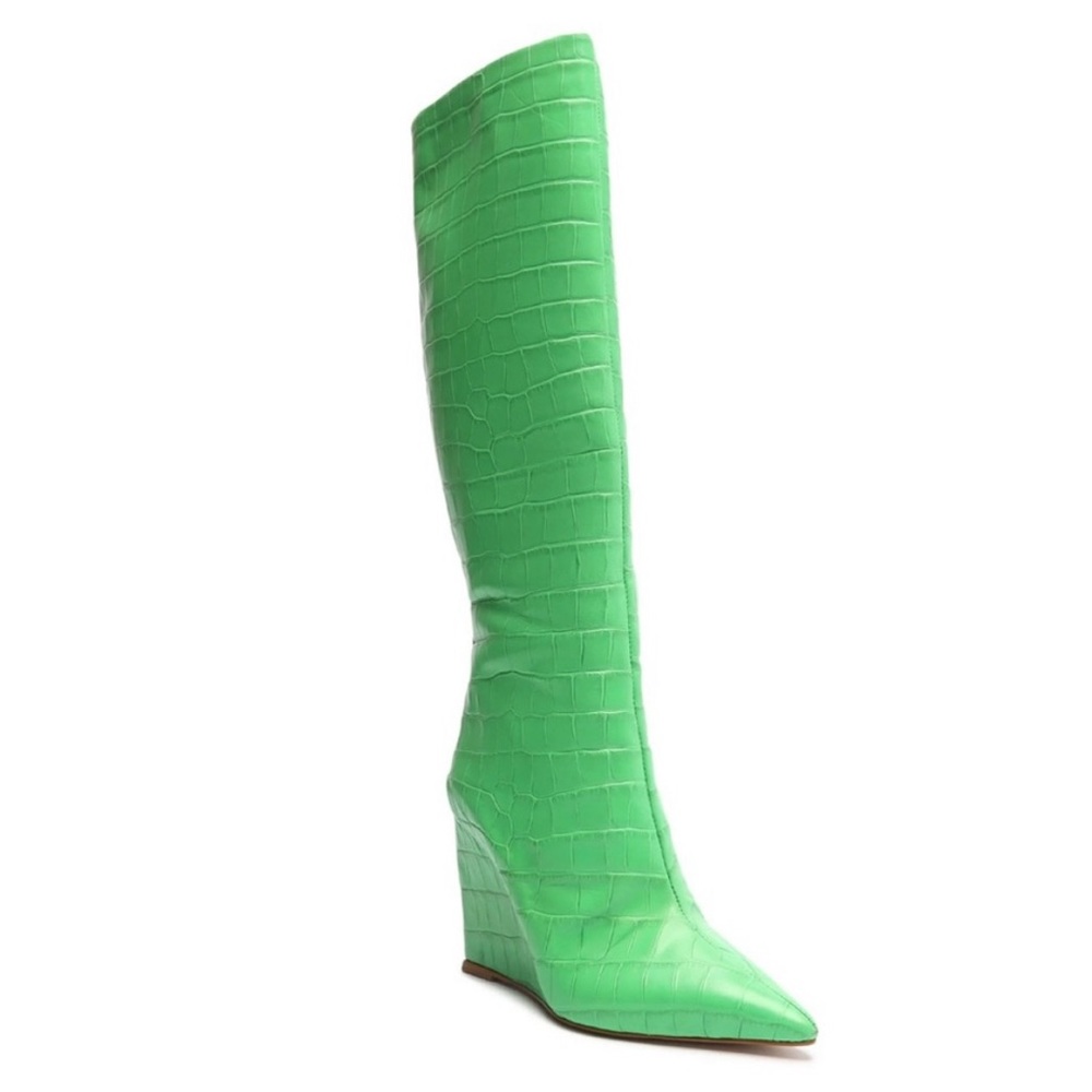 SCHUTZ Gianni Green Boots!